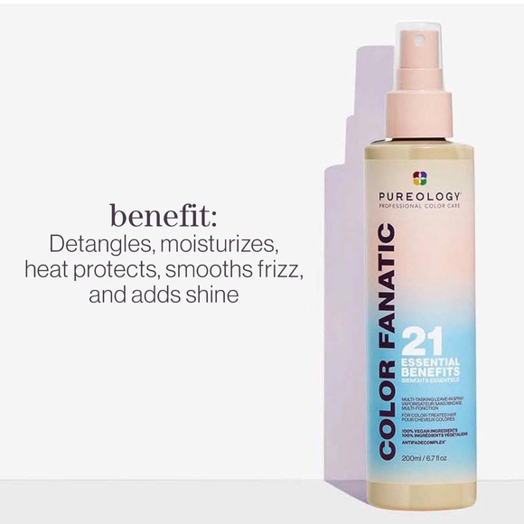 NEW Pureology Pureology Colour Fanatic Multi-Tasking Leave-In Spray 200ml - Picture 2 of 4